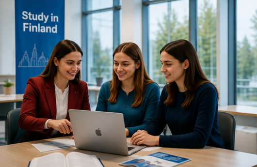 University admissions, residence permits and job searchguidance for your future in Finland.